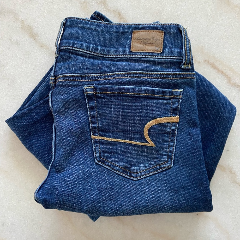 American Eagle Artist Dark Wash Size 0